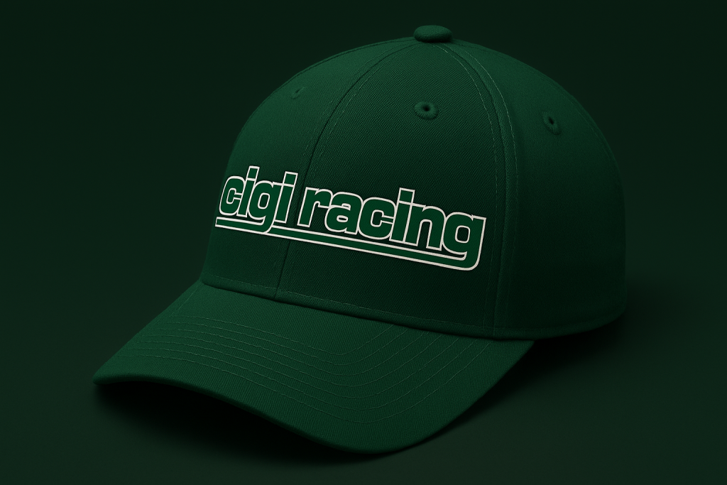 Cigi Racing Baseball sapka zöld
