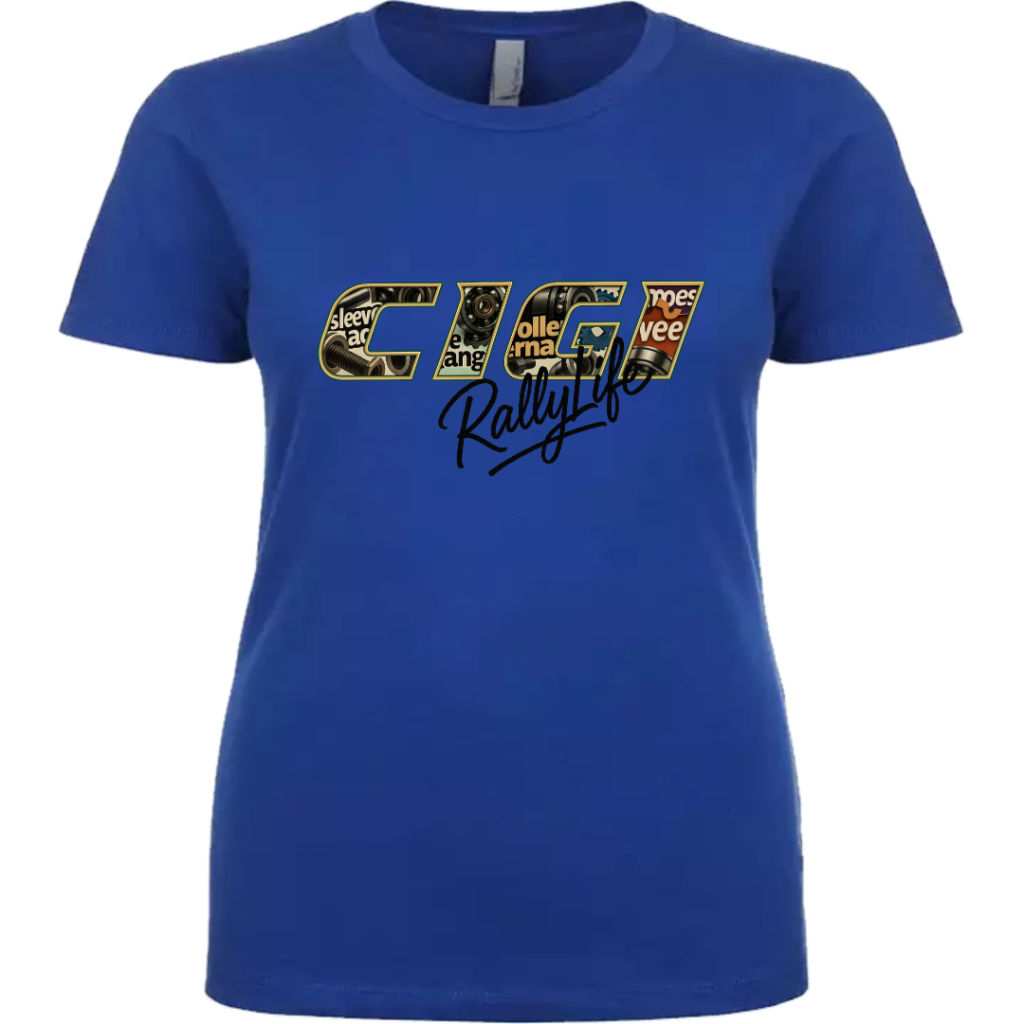 Cigi Mechanic Lady Kék póló