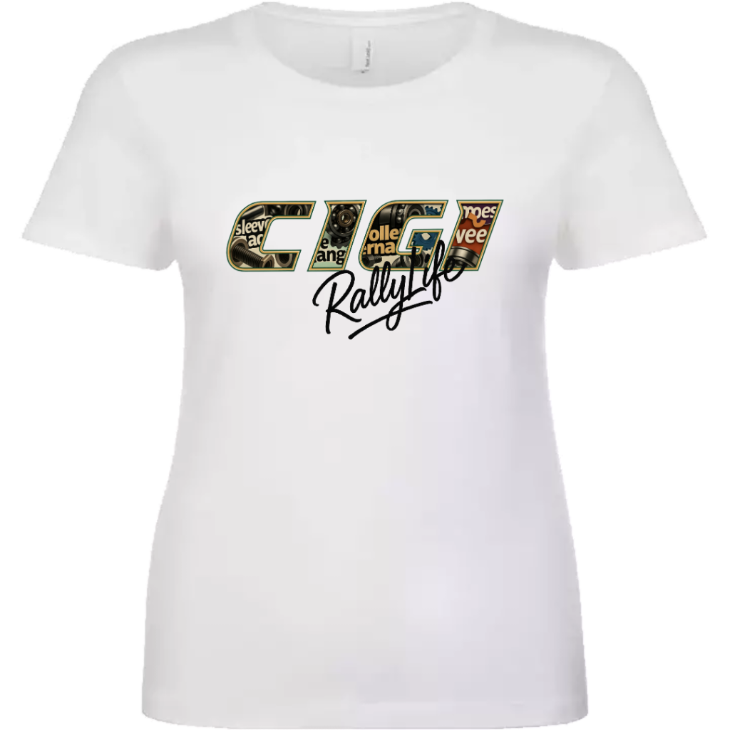 Cigi Mechanic Lady Fehér póló