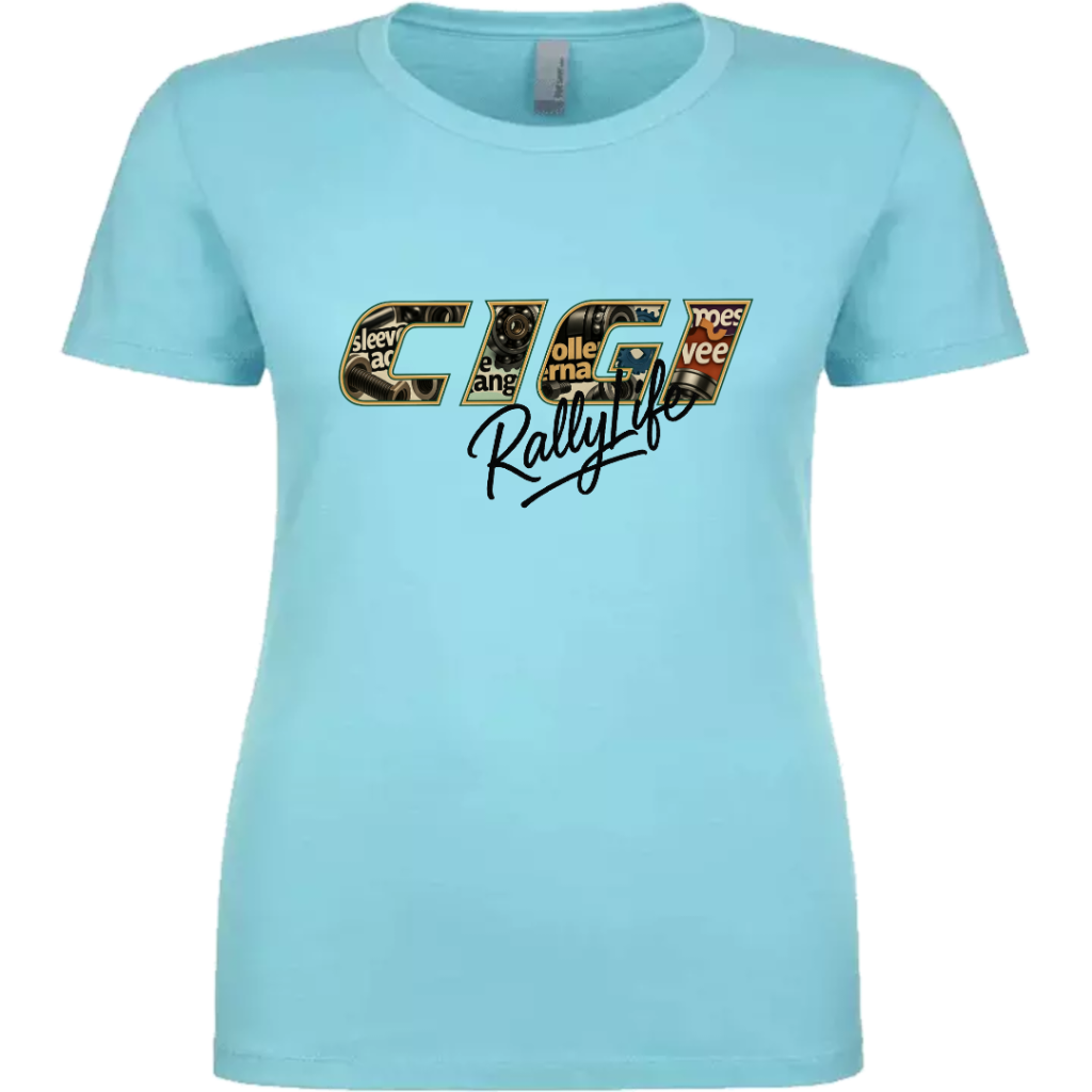 Cigi Mechanic Lady Világos kék póló