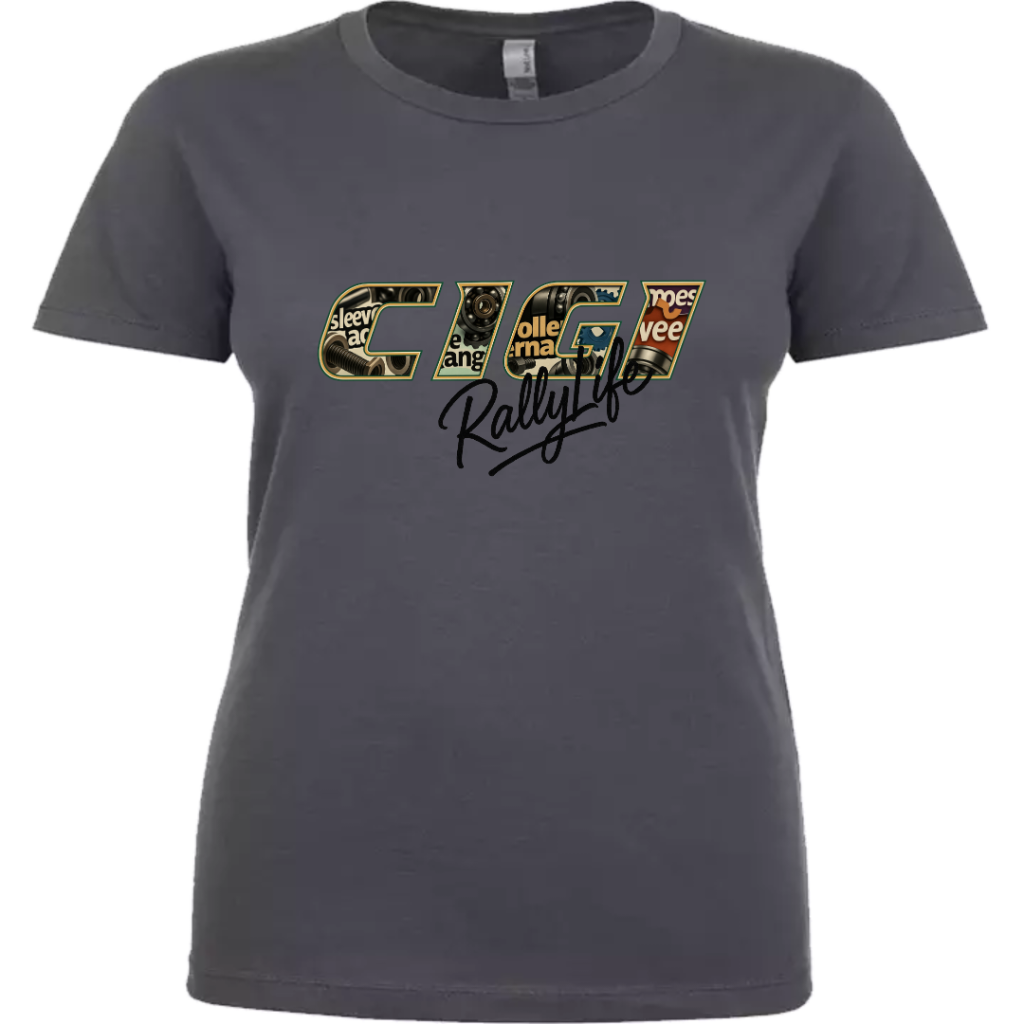 Cigi Mechanic Lady Fekete póló