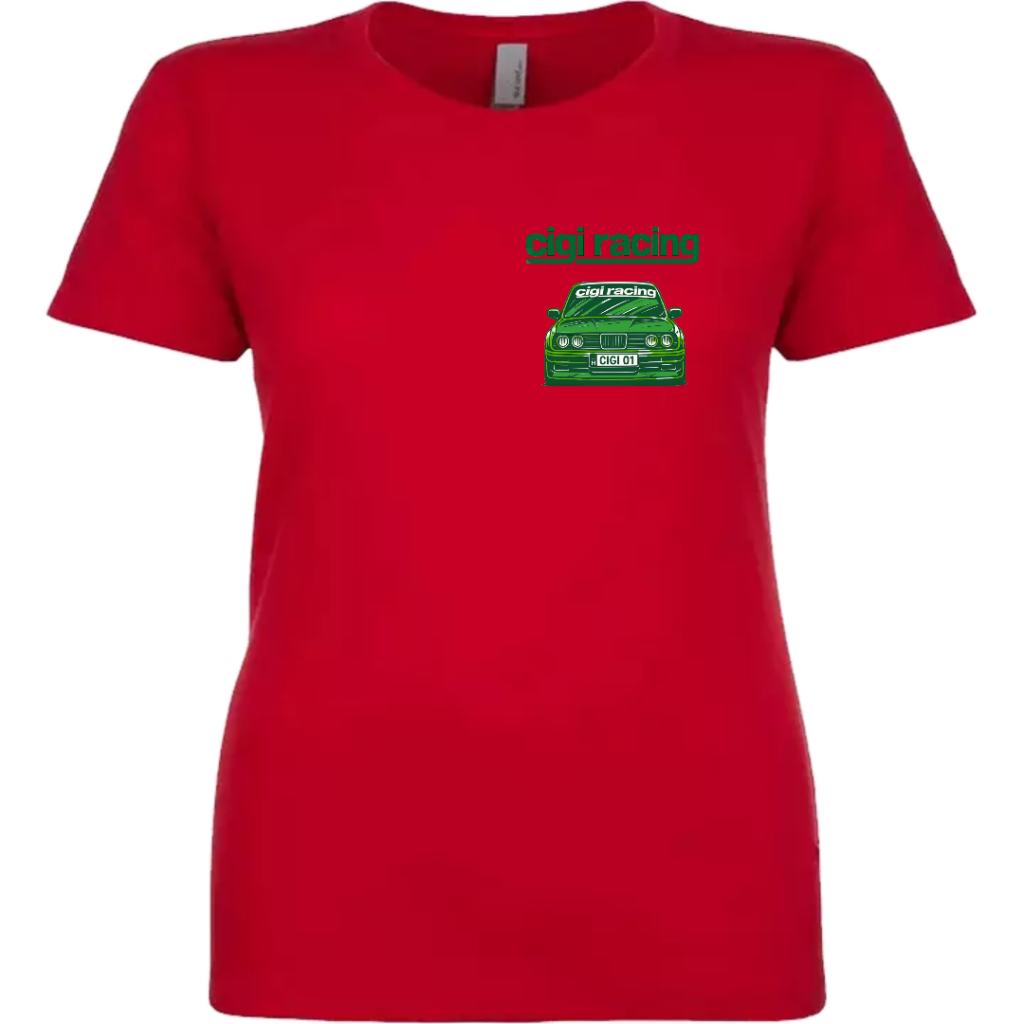 Cigi Racing – Lady Drive Piros Női póló