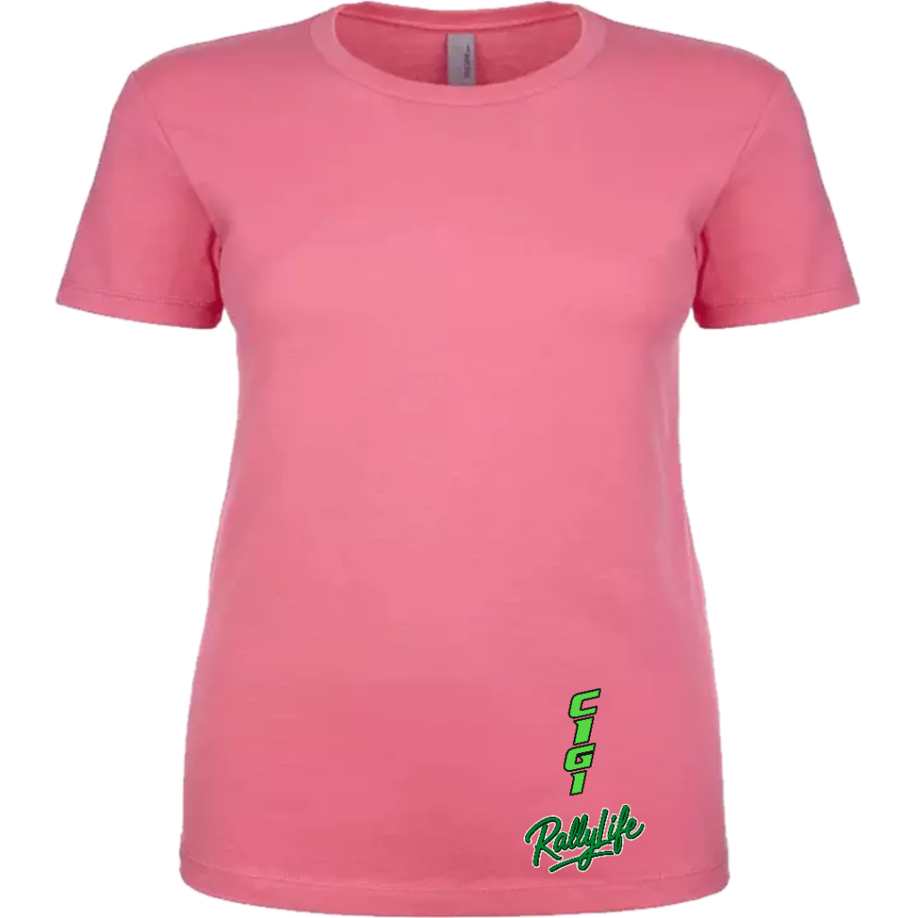 Rally life Rózsaszín női póló